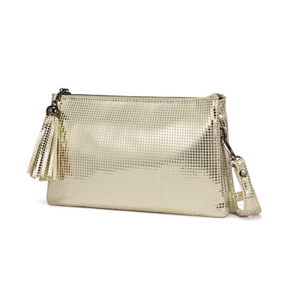 

REALER Crossbody bags for women 2019 small shoulder bag female clutch evening messenger bag ladies purses&handbags flap gold