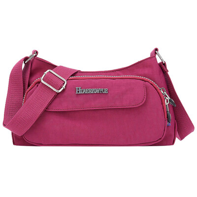 

Tailored Women Nylon Shoulder Bag Waterproof Elegant Daily Shopping Handbag