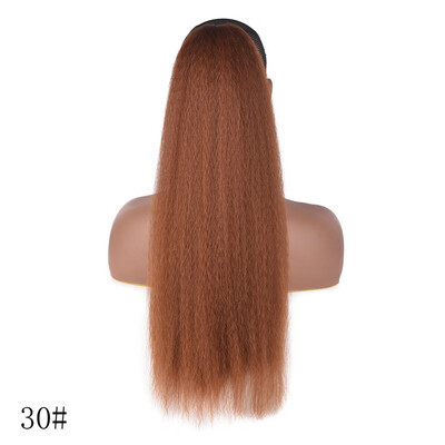 

Gobestart Hot SALE Real Thick Clip In Fashion Hair ExtensionsPony Tail Wrap On Ponytail