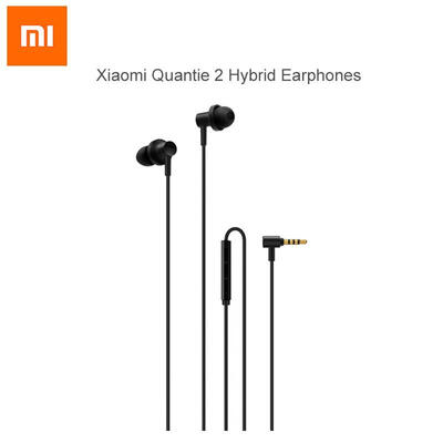 

Xiaomi Quantie 2 Hybrid Headset 35mm Dual Driver Earphones -Shape Earbuds for Xiaomi Smartphone