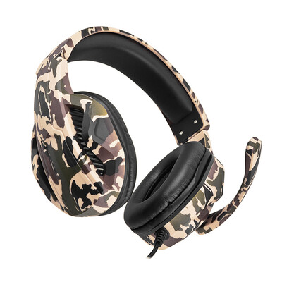 

KUBITE T-173 35mm Over-ear Wired Gaming Headphones Music Headset Noise Cancellation Earphones w Microphone Mic Mute Volune Contr