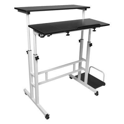 

Siaonvr Home Office Version Computer Desk Can Be Raised And Lowered Folding Office