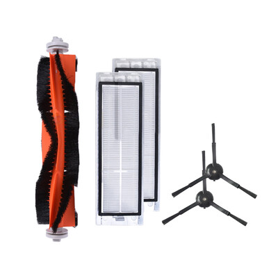 

〖Follure〗1Main Brush2Side Brushe2Filter for Xiaomi Mijia Roborock S6 Vacuum Cleaner