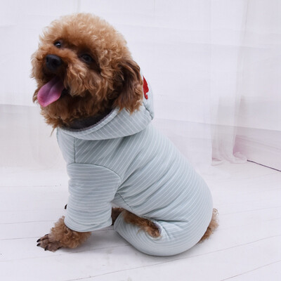 

Dog Pet Clothes Fine-grained Cotton Coat New Thick Four-legged Casual Wear Autumn And Winter