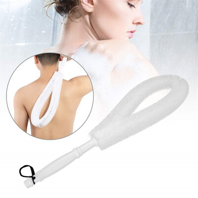 

〖Follure〗Long Handle Hanging Soft Bristles Back Body Bath Shower Scrubber Brush