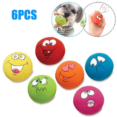 

Squeaky Pet Toy Dog&Cat Tooth Abrasives 6PCSSET Toys for Pet