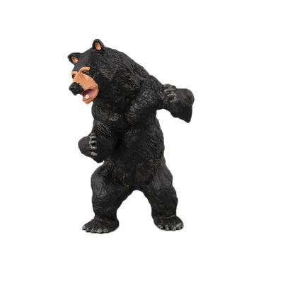 

Tailored Black Bear Animal Model Toy Figurine Model Ornament Toys