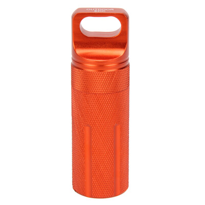 

EDC Survival Waterproof Pill Case Box Container Hiking Emergency Gear
