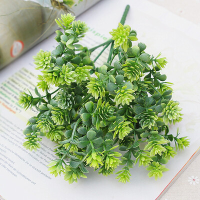 

28 Heads Artificial Fake Leaf Plant Leaves Flowers Party Home Decor