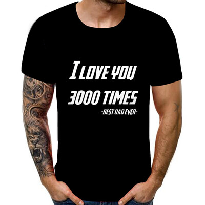 

Toponeto Mens Summer New Style 3D Printed Short Sleeves Fashion Comfort Blouse Top