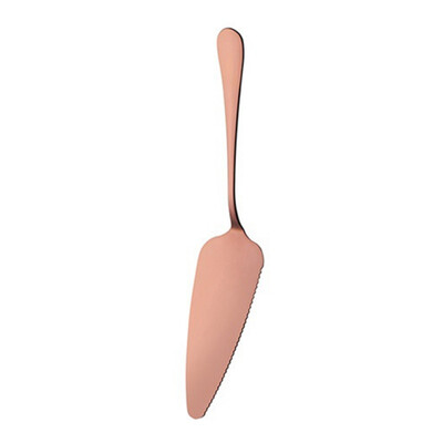 

High-end Cake Shovel Stainless Steel Birthday Cake Knife Titanium Rose Gold Bright Black Baking Tools