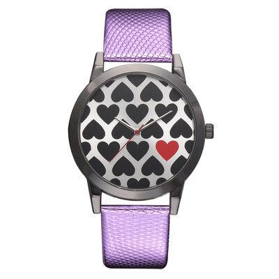 New watch European&American fashion ladies love fashion watch black frame quartz watch