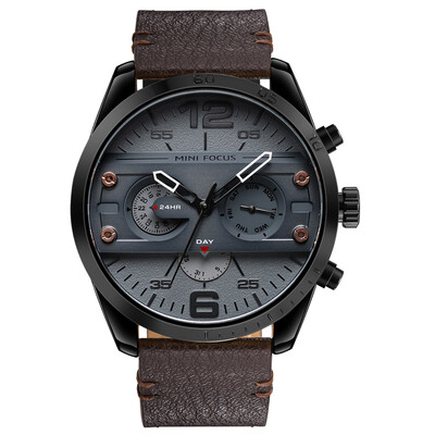 

MINI FOCUS Mf0068G 4532 Leisure Dial Decor Men Watch