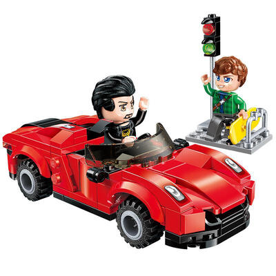 

Sports Car Building Blocks Educational Toys With 158 Blocks For Children Over 6 Years Old