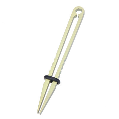 

EDC Titanium Tweezers Trumpet Outdoor Camping Travel EDC ToysL