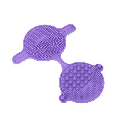 

〖Follure〗Cleaning Glove MakeUp Washing Brush Scrubber Board Cosmetic Clean