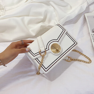 

Summer ins fashion girl chain shoulder Messenger bag Joker Western style diagonal