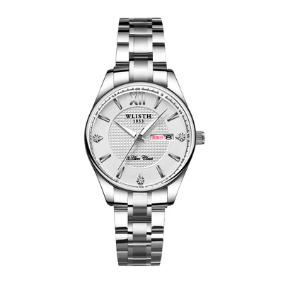 

Mens watches steel belts fashion watches student watches luminous double calendars couples watches&womens watches on t