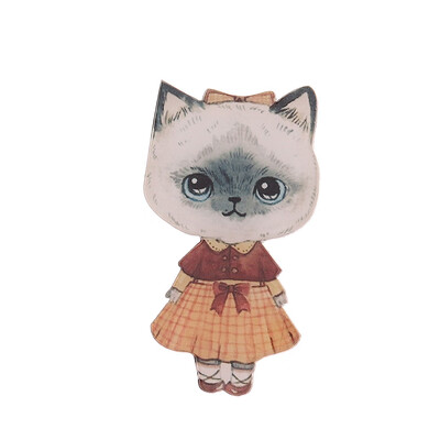 

Cartoon Animals Icons On Pin Badges For Clothes Badges Acrylic Badges For Backpack Badge