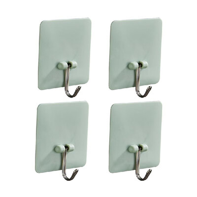 

Plastic Seamless Strong Nail Hook Bathroom Kitchen Glue Sticky Magic Door Hook Coat Hook Door Versatility Hanger