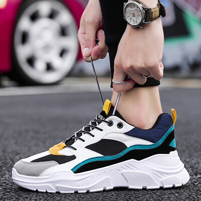 

Ins old mans shoes trend wild breathable sports casual running tide shoes mens net shoes 2019 new summer