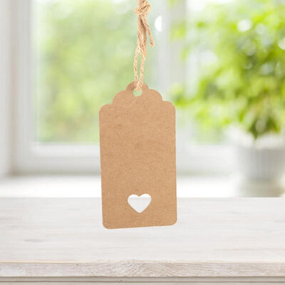 

Greensen 50pcs Tag Card & 1pc Twine for Key-shaped Bottle Opener Wedding Guests Gift Party