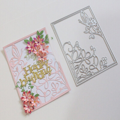 

Siaonvr New Flower Heart Metal Cutting Dies Stencils DIY Scrapbooking Album Paper Card