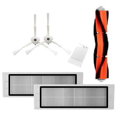 

Dust Catcher Accessories Set with 2Pcs Side Brush 2Pcs HEPA Filter 1Pcs Main Brush 1Pcs Cleaning Tool Suitable for Vacuum Cleaner