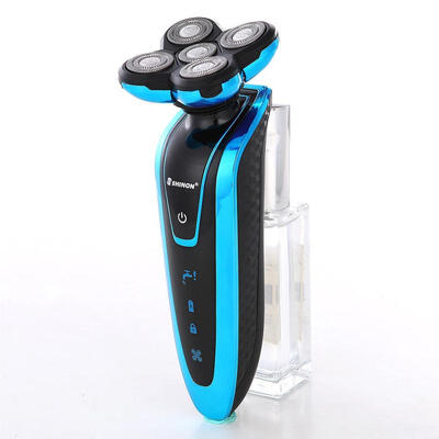 

Powerful 5-head Electric Shaver Whole-body Waterproof Beard Trimmer With Temper Hair Cutter