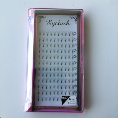 

HUISGHAIR short rubber root hairy clustered eyelash net red eyelash grafting 14534