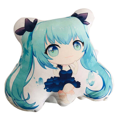 

redCherry Anime Hatsune Miku Plush Pillow Toy Cartoon Soft Stuffed Doll Plush Anime Fans Gift
