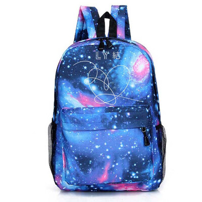 

Hot Bangtan Boys BTS backpackkorean kpop stars school bag boys girls book laptop satchel