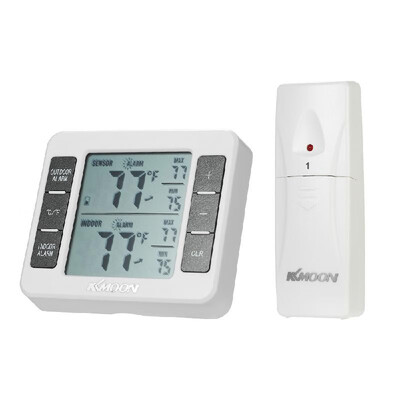 

KKmoon Mini LCD Digital Thermometer Temperature Meter 0℃～50℃ with Measurement ℃℉ Max Min Value Display