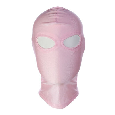 

FUNNYBUNNY Black Breathable Face Cover Spandex Zentai Costume Hood Mask Scary Mask Halloween Mask Adults Full Face