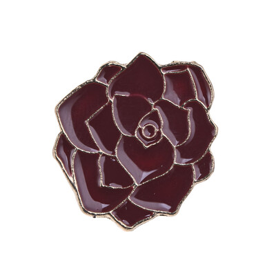 

Lovely Flower Plant Brooches Lapel Pin Charm Woman Jewelry Enamel Car Letter Brooch Pins