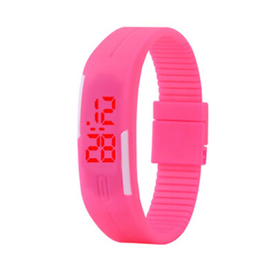 

Korean version of the LED bracelet second generation silicone electronic watch children boys&girls sports silicone electr