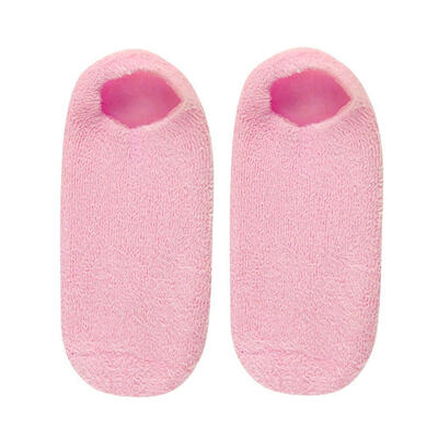 

2pcs Feather Yarn Foot Cover Non-Slip Room Floor Socks Slippers Ankle Socks