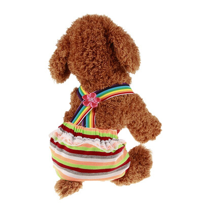 

Pet Sanitary Physiological Pants Dog Diaper Washable Female Dog Shorts Panties SML