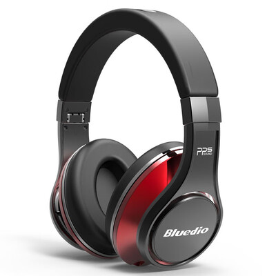 

Original Bluedio U UFO Wireless Bluetooth Headphone 3D Surround High-End Genuine Patented 8 Drivers HiFi Sport Headset With Mic