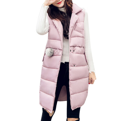 

Toponeto Womens Vest Winter Warm Hoodie Outwear Casual Coat Jacket