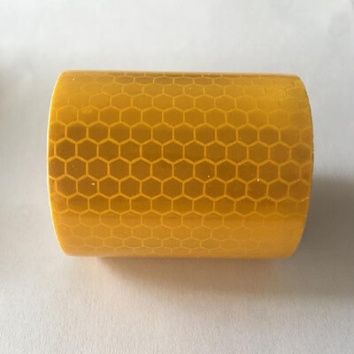 

Cross-border explosion models 5cm3m reflective strip crystal lattice honeycomb side reflective film traffic safety warning reflec