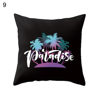 

Flower Letter Tiger Flamingo Pillow Case Cushion Cover Sofa Bed Car Cafe Decor