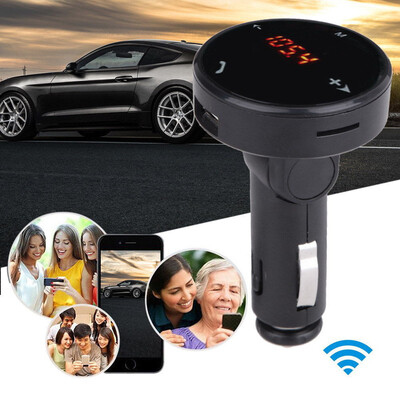 

〖Follure〗Wireless Car Kit MP3 Player Radio Bluetooth FM Transmitter SD USB Charger Remote