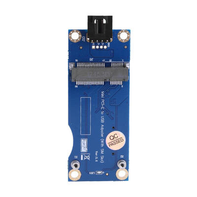 

Mini PCI-E 4 Pin Wireless WWANLTE Module to USB Adapter Card with SIM Card