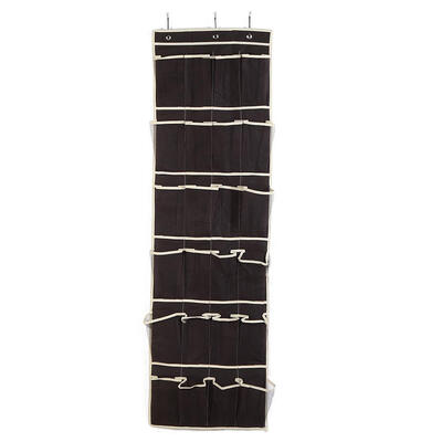 

24 Pockets Hanging Storage Bag Behind Doors Shoes Bag Rack Home Organizer
