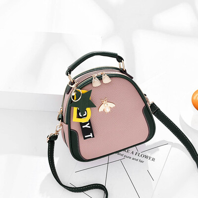 

Small honey backpack 2018 summer new fashion Korean version of the wild personality single shoulder diagonal package female