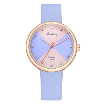 

Watch girl watch casual fashion PU leather student quartz watch