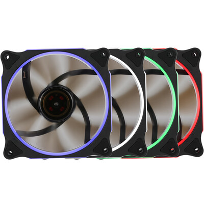 

Segotep 120mm Silent Computer Case Cooler Colling Fan LED Lights High Airflow 3PD