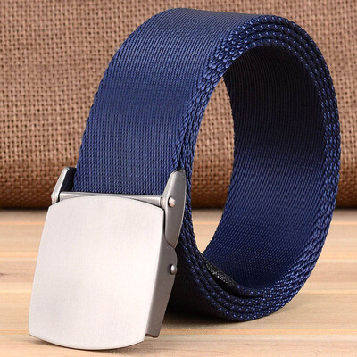 

Tactics belt Arbitrarily adjustment quality canvas Alloy Automatic buckle Men belt outdoor casual Men Military training belt