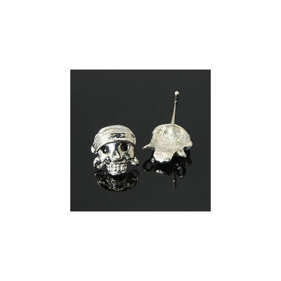 

Fashion Alloy Stud Earrings Halloween Nickel 10x9mm Pin 05mm